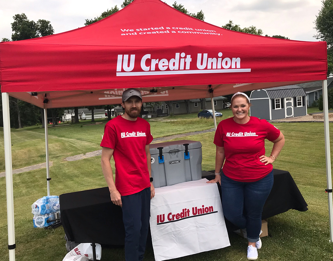 Photo of IUCU at the Ellettsville Golf Outting