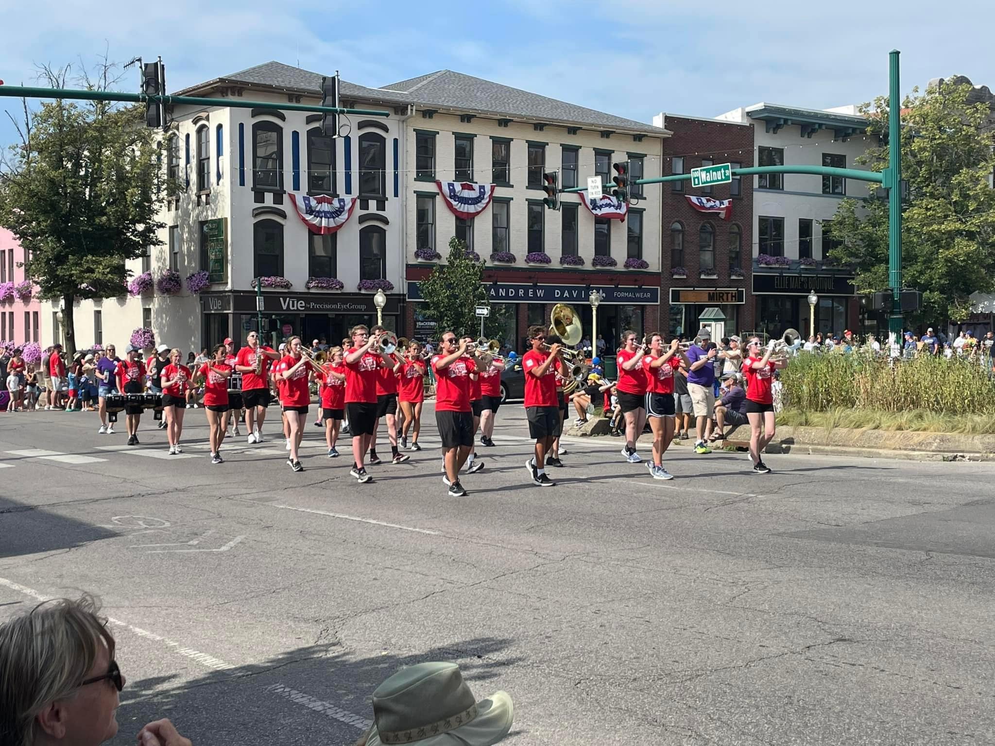 Photo of MCCSC Parade Band sponsored by IUCU