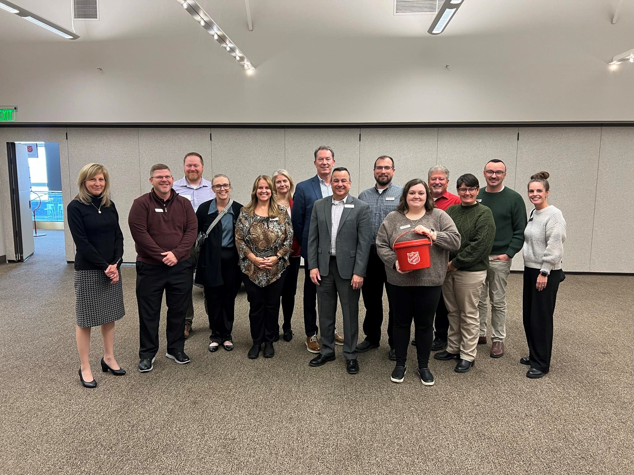 Photo of IUCU employees at the SA Kettle Kickoff Luncheon