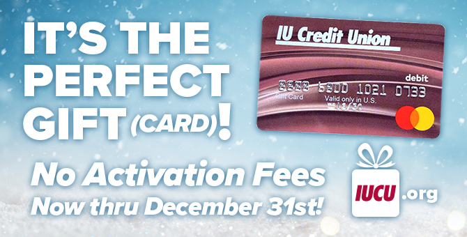 Photo of IUCU Gift Card