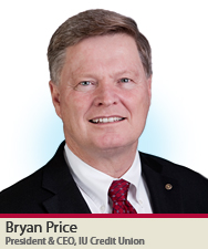 Bryan Price, CEO, IU Credit Union
