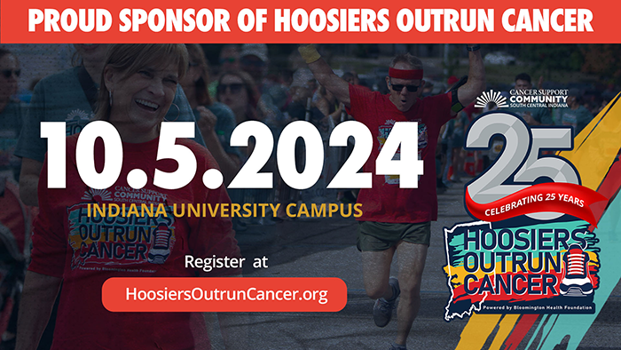 Hoosiers Outrun Cancer ad