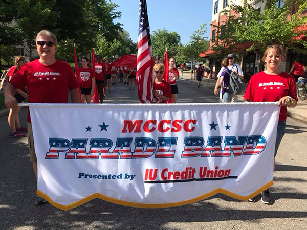 IU Credit Union MCCSC Parade Band