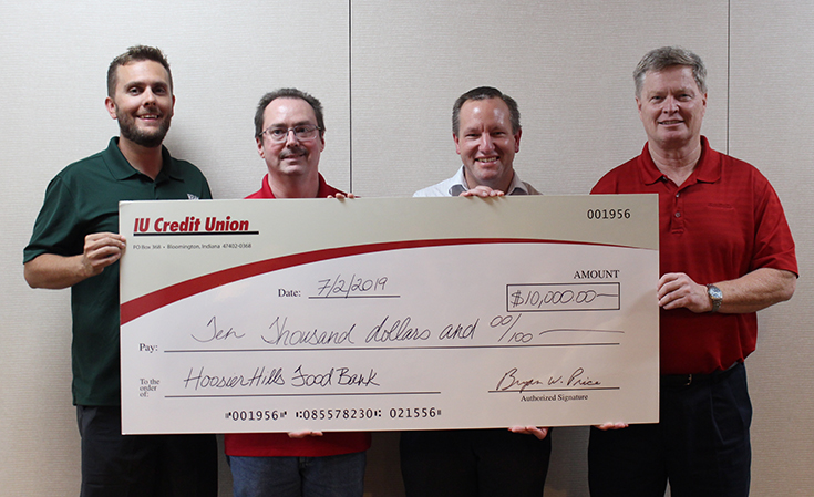 Hoosier Hills Check Presentation