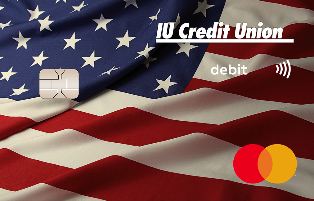 IU Credit Union Patriotic Card