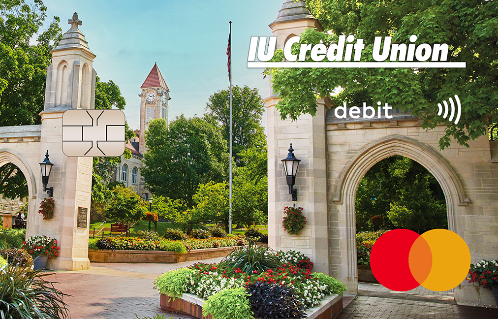 IU Credit Union Sample Gates Card