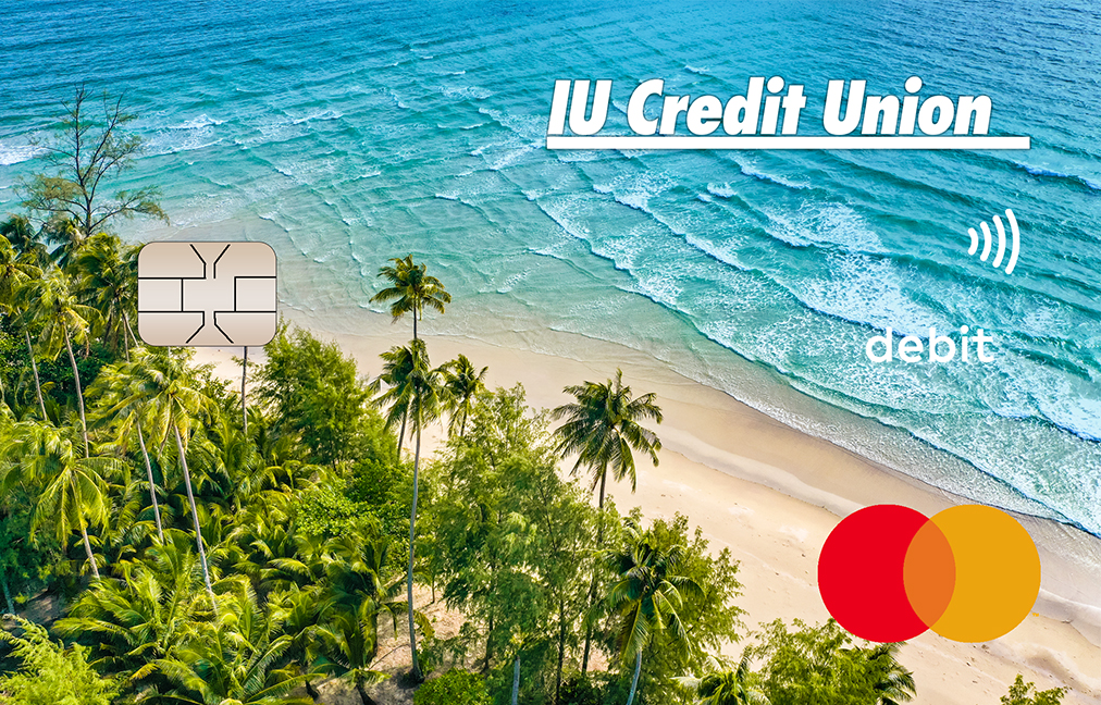 IU Credit Union Tropical Card